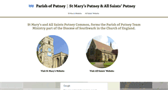 Desktop Screenshot of parishofputney.com