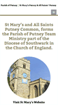 Mobile Screenshot of parishofputney.com